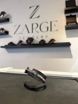 Linearte - Silver Bangle Bracelet