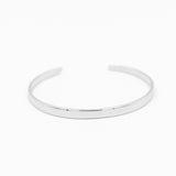 Linearte - Silver Bangle Bracelet