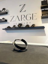 Linearte - Silver Bangle Bracelet