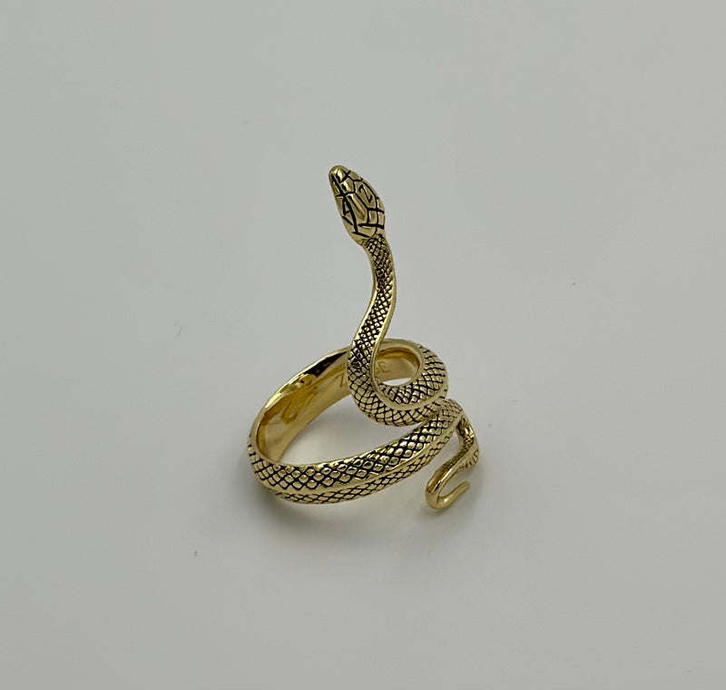 Serpente - Slange ring (Guld)