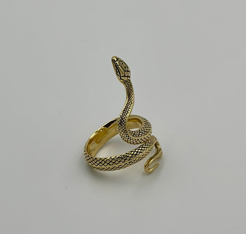 Serpente - Snake ring (Gold)