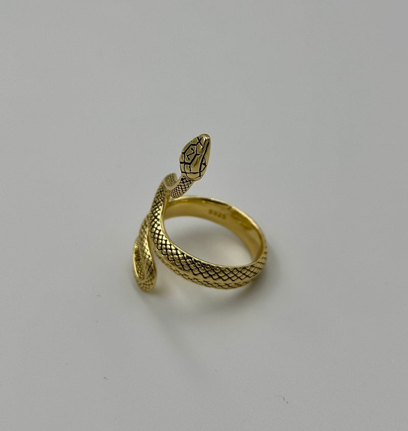 Serpente - Slange ring (Guld)