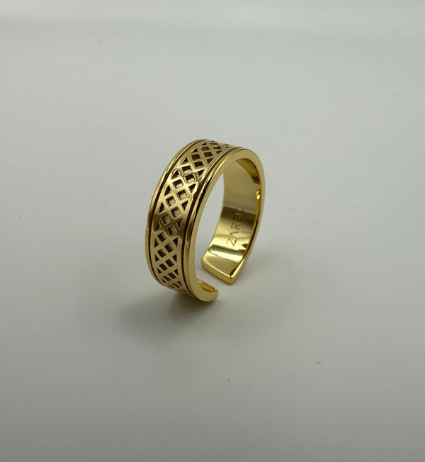 Grida - Woven Ring (Gold)