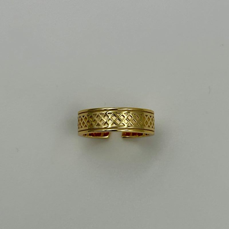 Grida - Woven Ring (Gold)