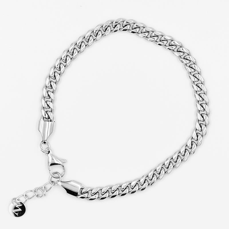 Cubano - Cuban Bracelet 5mm (Silver)