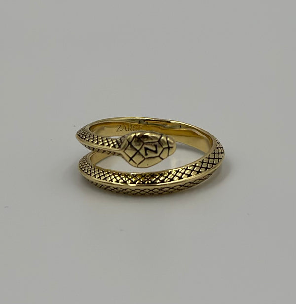 Serpentello - Lille Slange ring (Guld)
