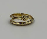 Serpentello - Small snake ring (Silver)