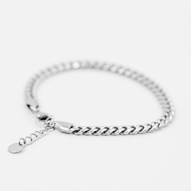 Cubano - Cuban Bracelet 5mm (Silver)