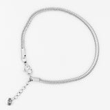 Catena - Snake Chain Bracelet (Silver) 