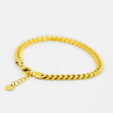 Cubano - Cuban Bracelet 5mm (Gold Plated)