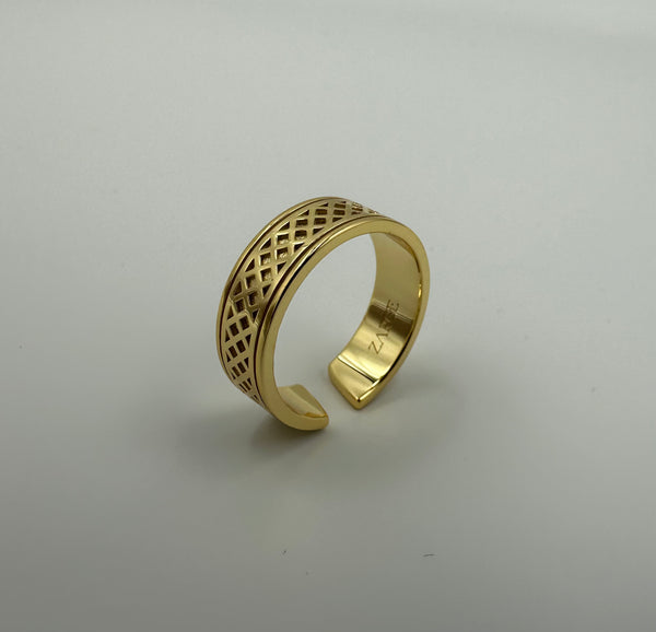 Grida - Woven Ring (Gold)