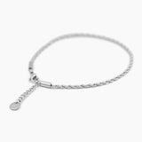 Corda - Rope Bracelet 2mm (Silver)