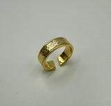 Martellata - Hammered Ring (Gold)
