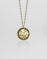 Cerchio - Hammered Necklace (Gold Plated)