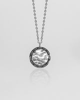 Cerchio - Hammered Necklace (Silver)