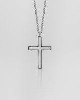 Croce - Cross Necklace (Silver)