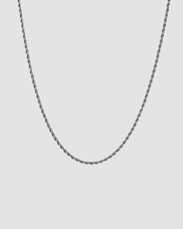 Corda - Rope Chain 2mm (Sølv)