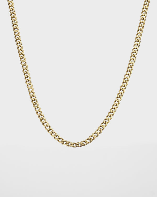 Cubano - Cuban Chain 5mm (Gold Plated)