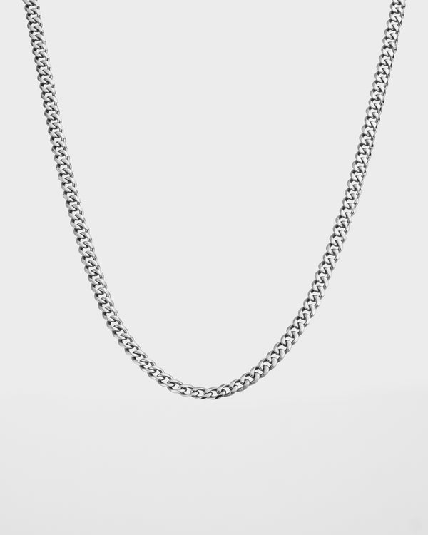 Cubano - Cuban Chain 5mm (Silver)